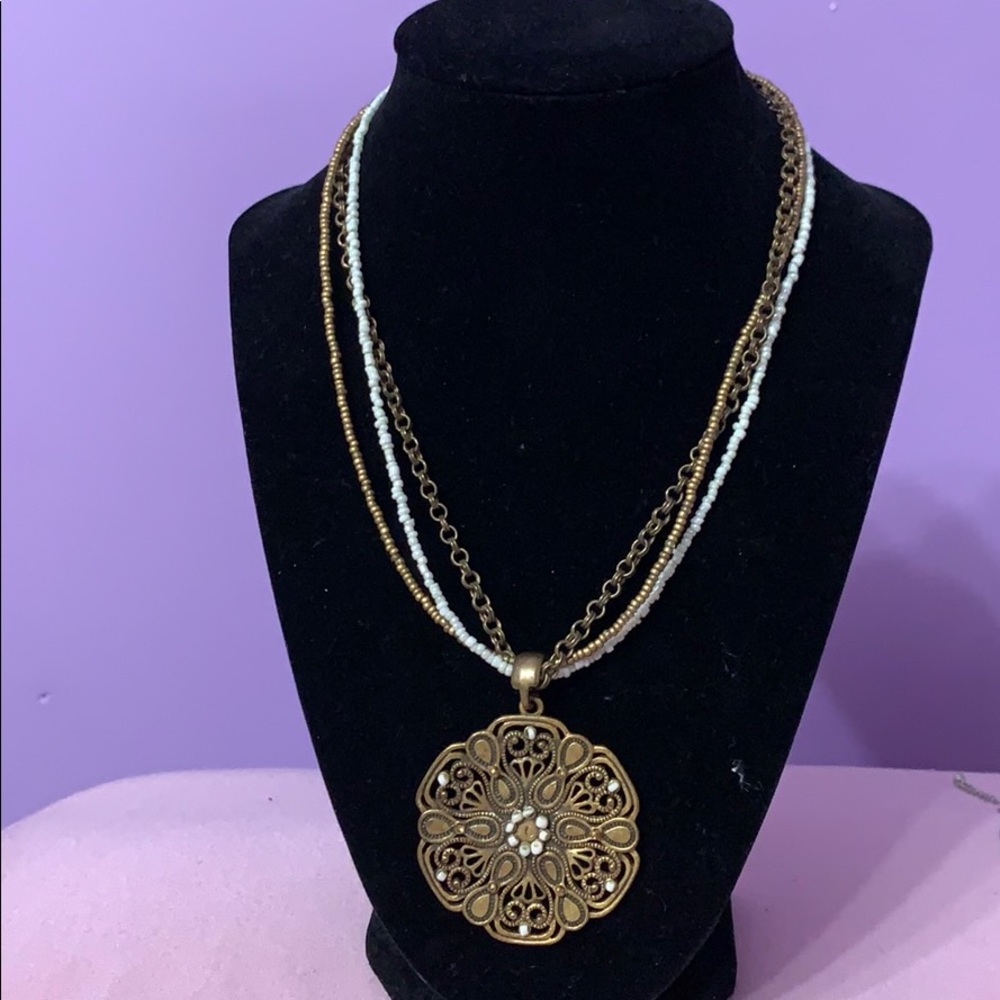 Bronze necklace